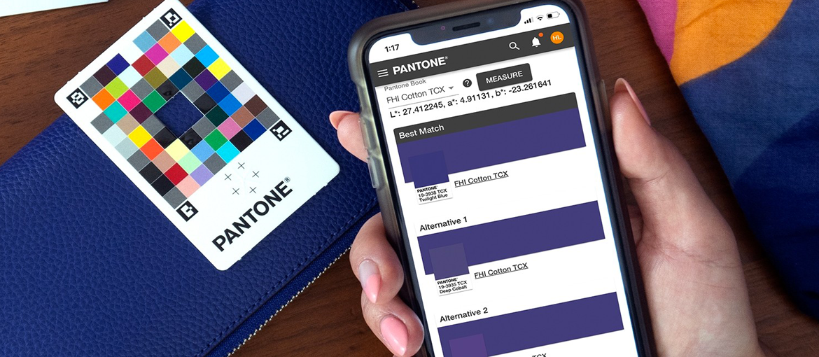 Pantone har skapat en applikation för att känna igen färgerna omkring oss